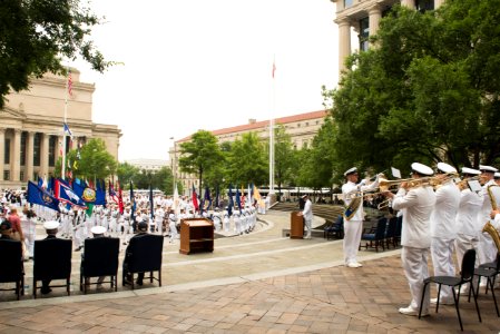 Battle of Midway Wreath at U.S. Navy Memorial (27454180845)