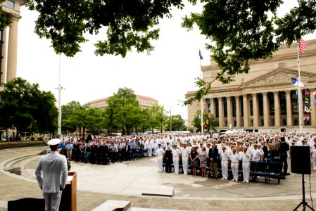 Battle of Midway Wreath at U.S. Navy Memorial (27454181435)