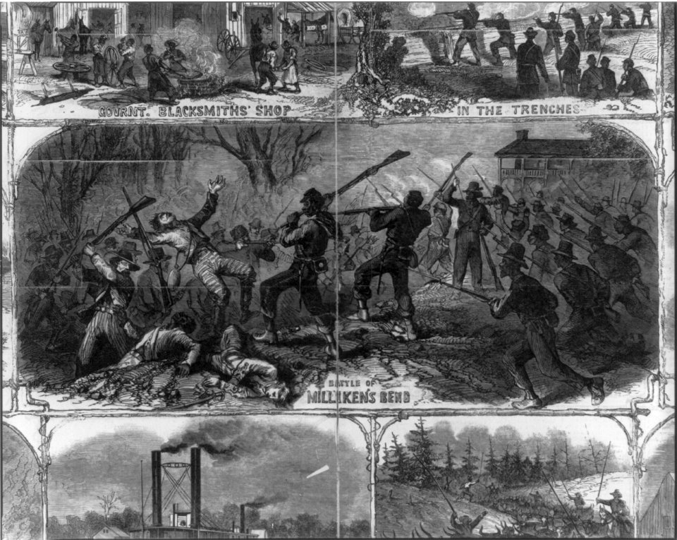 Battle of Milleker's Bend LCCN2002698356