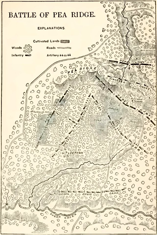 Battle of Pea Ridge - History of Iowa