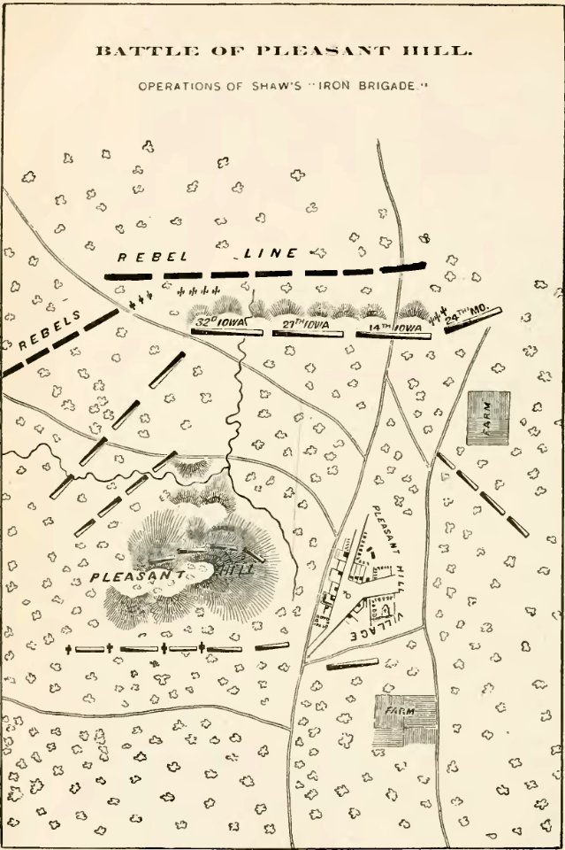 Battle of Pleasant Hill - History of Iowa