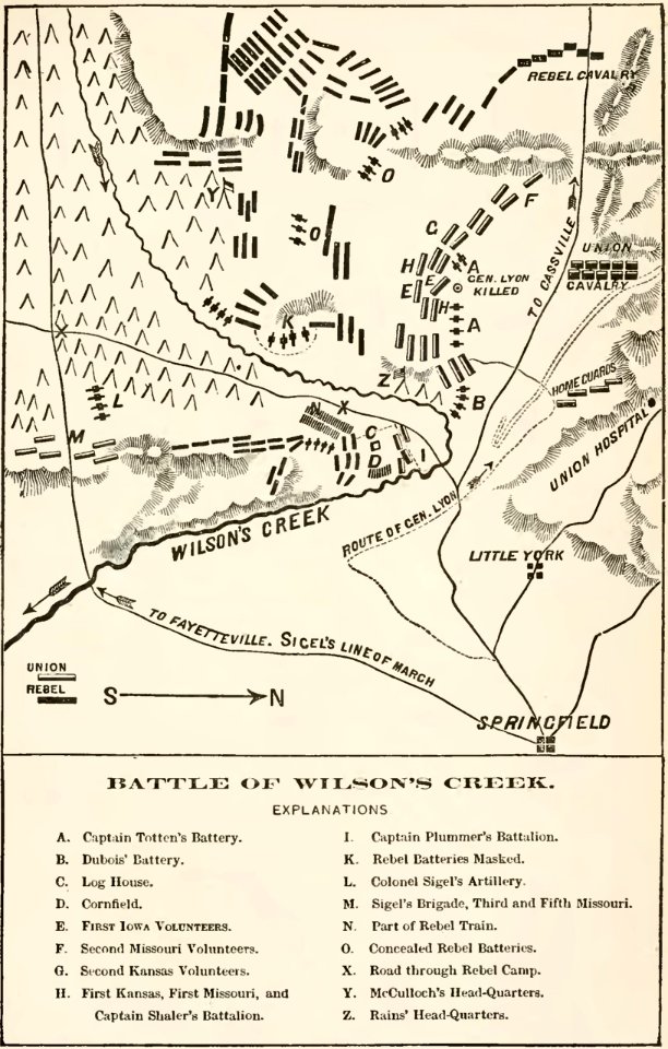 Battle of Wilson's Creek (Uncropped) - History of Iowa