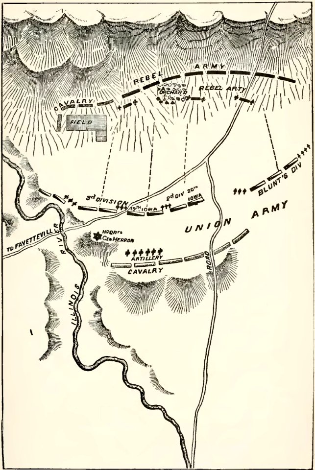 Battle of Prairie Grove - History of Iowa