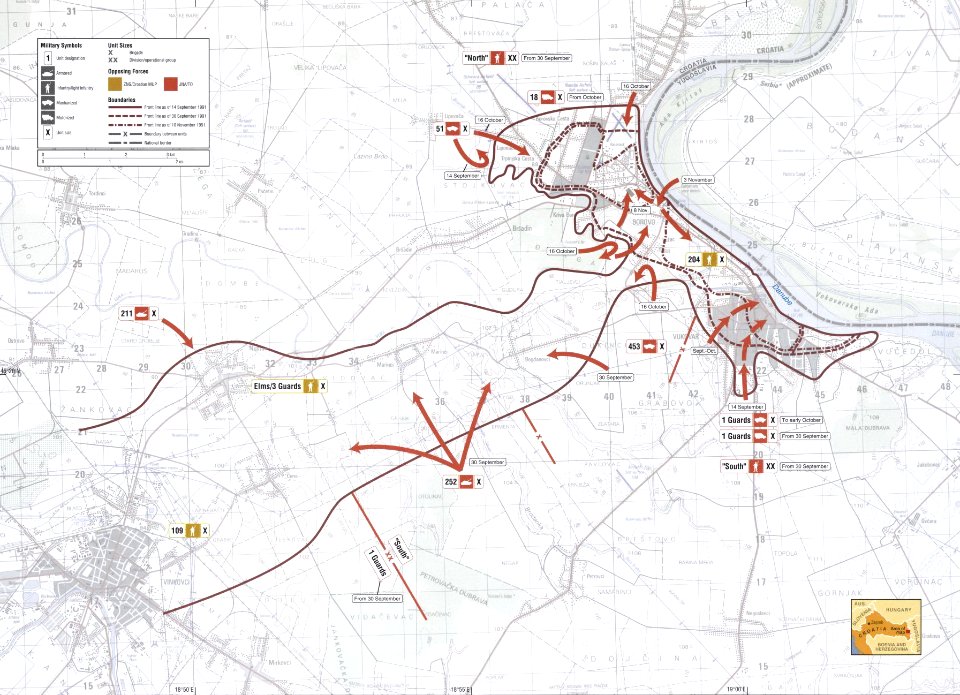 Battle of Vukovar, September - November 1991