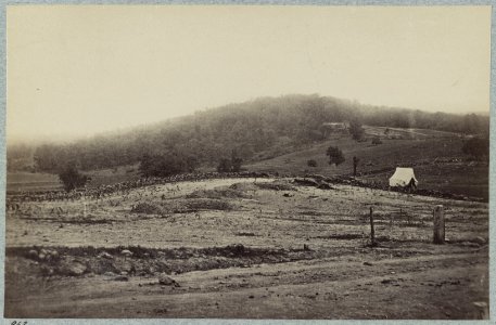 Battle-field of Gettysburg. Culp's Hill LCCN2012647704