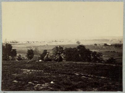 Battle-field of Gettysburg. Scene of the charge of the Louisiana Tigers LCCN2012647703