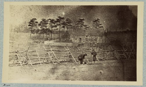 Battlefield of Bull Run, Matthew's house LCCN2012647813