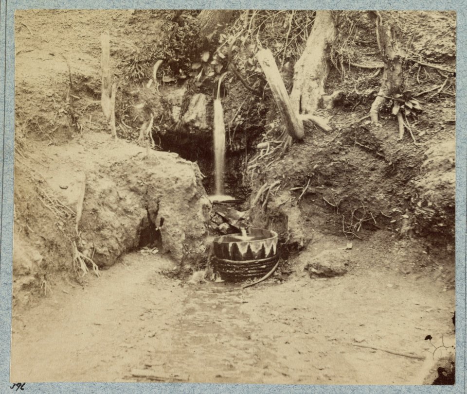 Battlefield of Chickasaw Bayou, Miss. The Poison Spring, February, 1864 LCCN2012646914