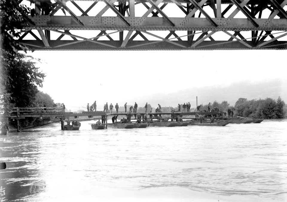 Bau an der Pfahljochbrücke - CH-BAR - 3240759