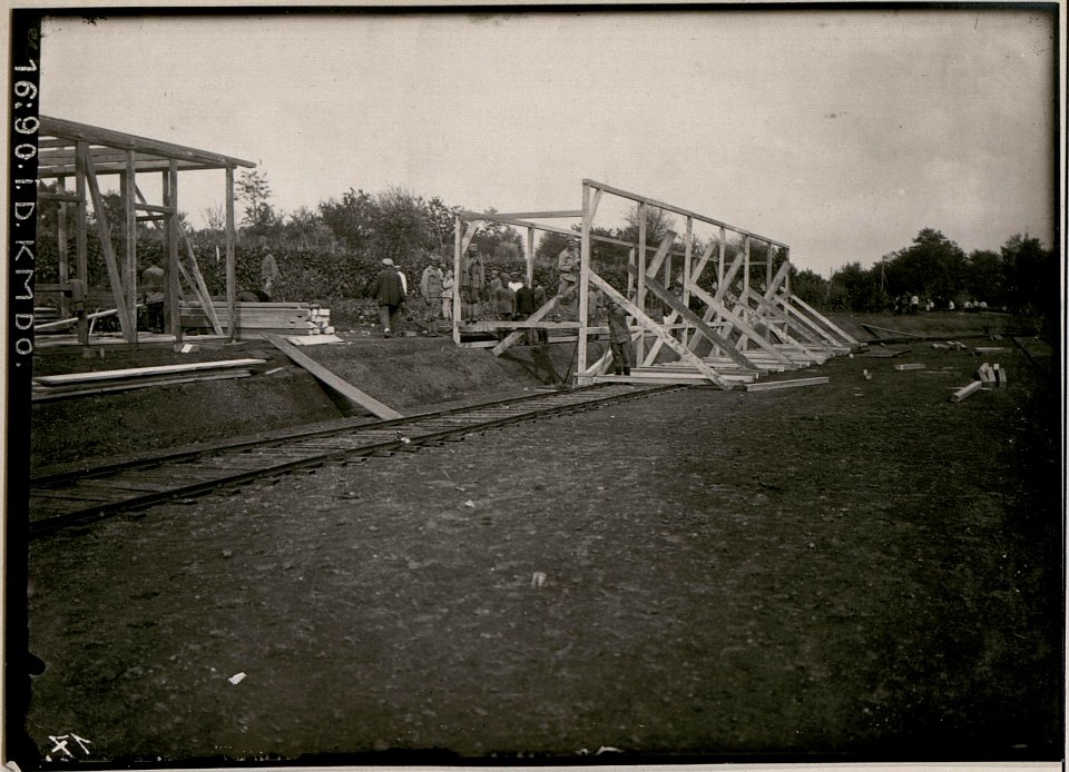 Bau der Feldbahn bei Comen (BildID 15731597)