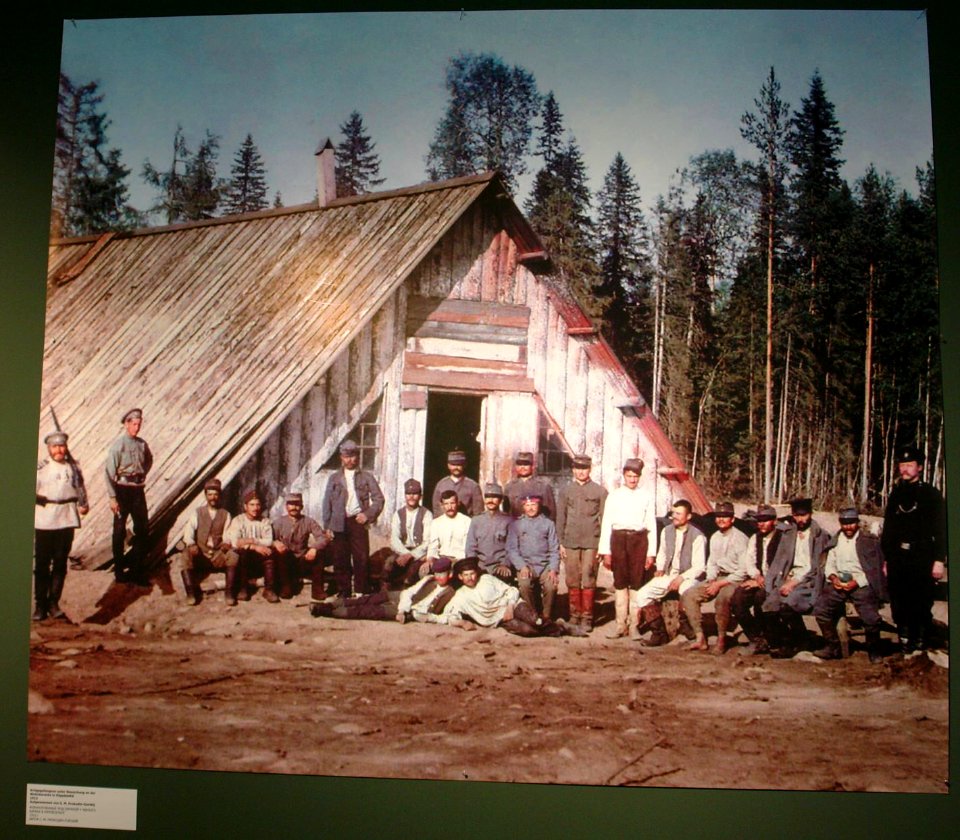 Bau der Murmahnbahn (1916)