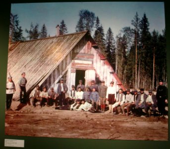 Bau der Murmahnbahn (1916)