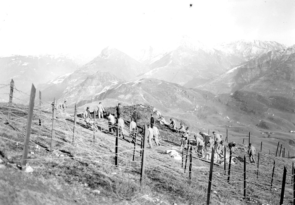 Bau von Verteidigungsanlagen - CH-BAR - 3239246
