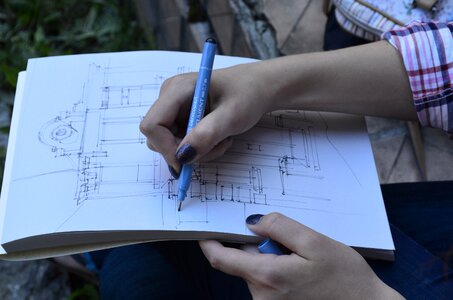 Process drawing brush