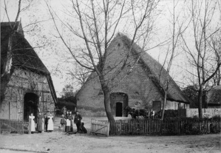 Bauernhof Friedrichsen an der Schönberger Straße in Wellingdorf (Kiel 50.445)