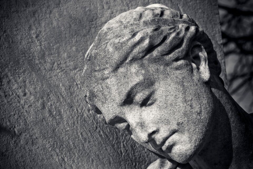 Head woman figure