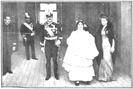 Bautizo de la hija primogénita de los marqueses de Santa Cruz, de Goñi