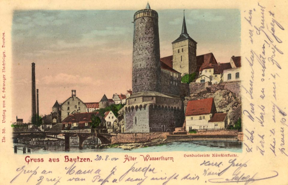 Bautzen, Sachsen - Alter Wasserturm (Zeno Ansichtskarten)