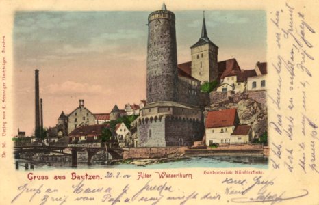 Bautzen, Sachsen - Alter Wasserturm (Zeno Ansichtskarten) photo