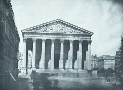 Bayard, Hippolyte - Die Madeleine und Umgebung (Zeno Fotografie) B&W