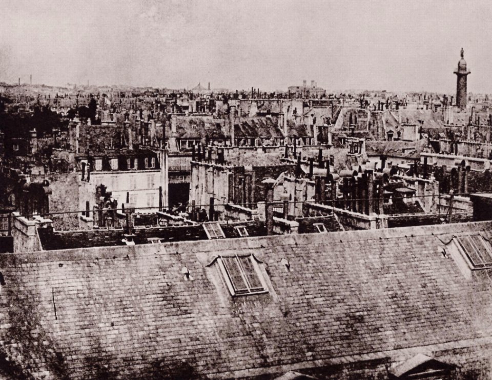 Bayard, Hippolyte - Dächer von Paris, mit Blick auf die Vendôme-Säule (Zeno Fotografie)