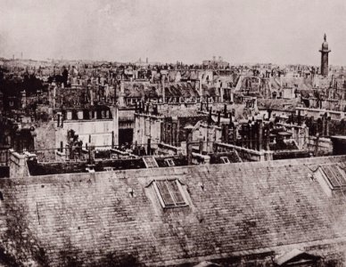 Bayard, Hippolyte - Dächer von Paris, mit Blick auf die Vendôme-Säule (Zeno Fotografie)