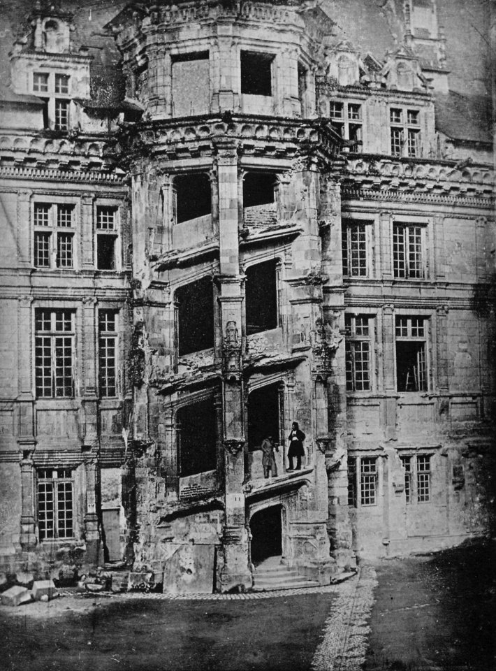 Bayard, Hippolyte - Restauration des Blois Schlosses (Zeno Fotografie)