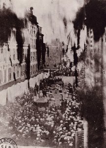Bayard, Hippolyte - Prozession am Fronleichnamsfest in der Rue des Batignolles (Zeno Fotografie)
