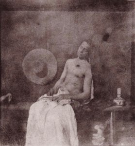Bayard, Hippolyte - Selbstporträt Bayards als Ertrunkener (Zeno Fotografie)