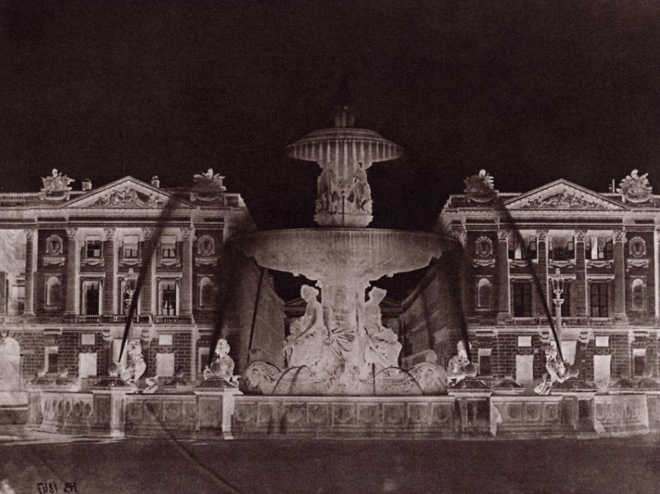 Bayard, Hippolyte - Springbrunnen auf dem Place de la Concorde (1) (Zeno Fotografie)