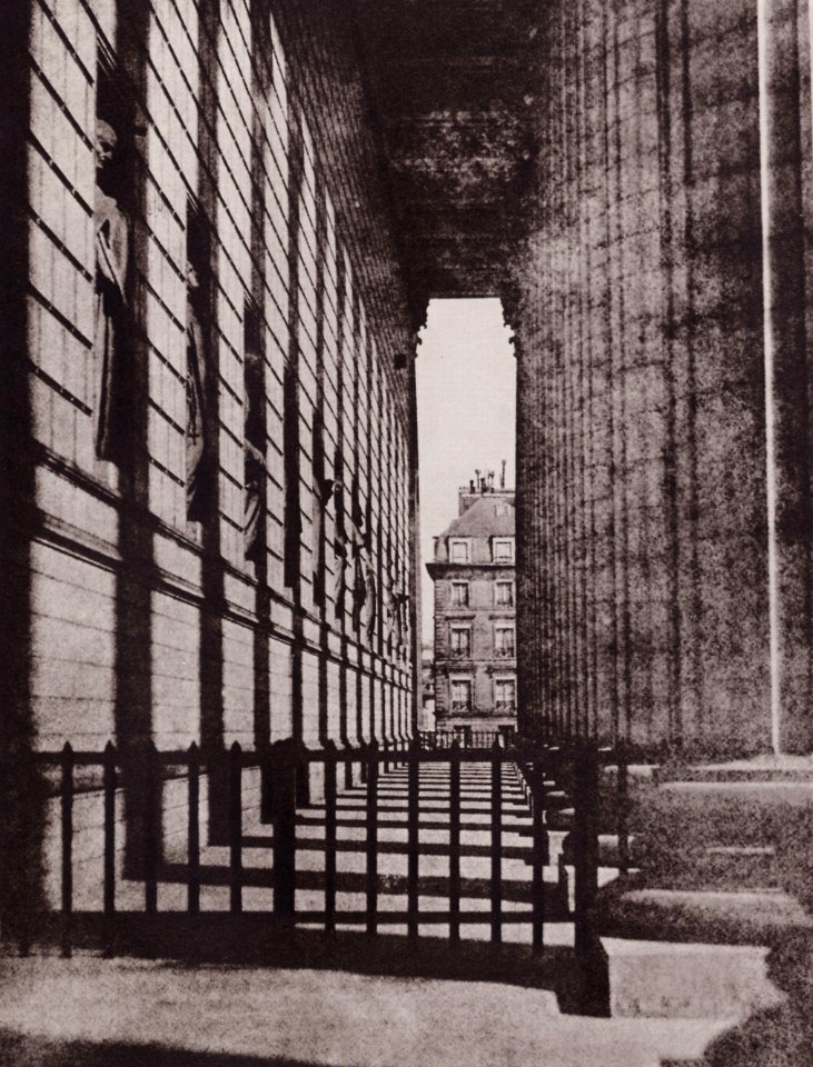 Bayard, Hippolyte - Säulengang an der Madeleine (Zeno Fotografie)
