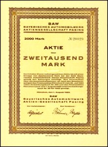 Bayerisches Automobilwerk AG 1923