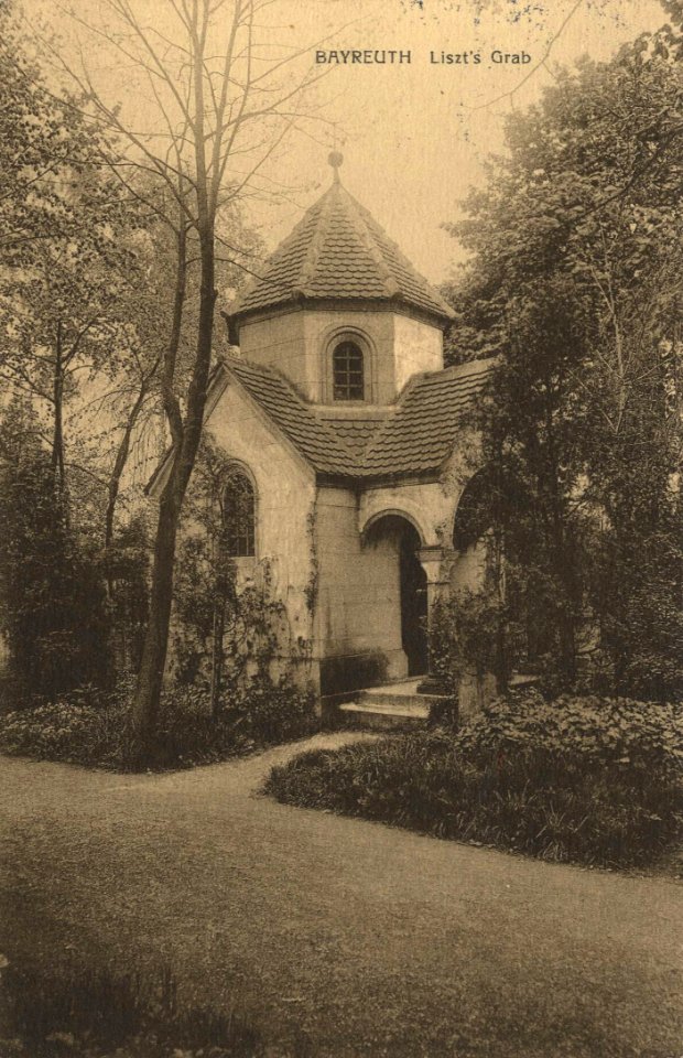 Bayreuth, Bayern - Liszts Grab (Zeno Ansichtskarten)