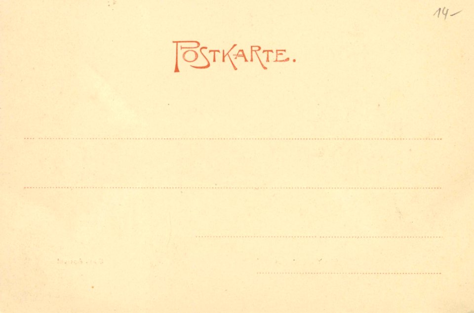 Bayreuth, Bayern - Stadtansicht Süden (back) (Zeno Ansichtskarten)