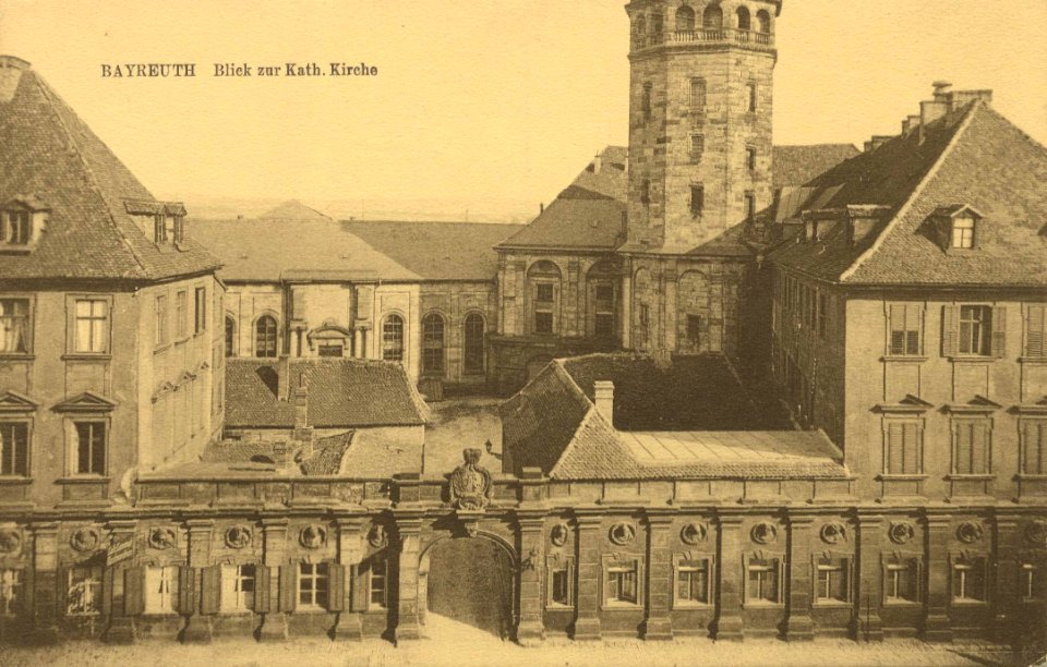 Bayreuth, Bayern - Kath. Kirche (Zeno Ansichtskarten)
