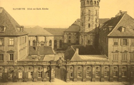 Bayreuth, Bayern - Kath. Kirche (Zeno Ansichtskarten)