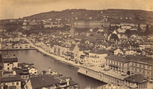 BAZ - Blick auf das untere Limmatquai
