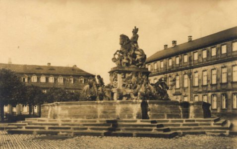 Bayreuth, Bayern - Markgrafenbrunnen (Zeno Ansichtskarten)