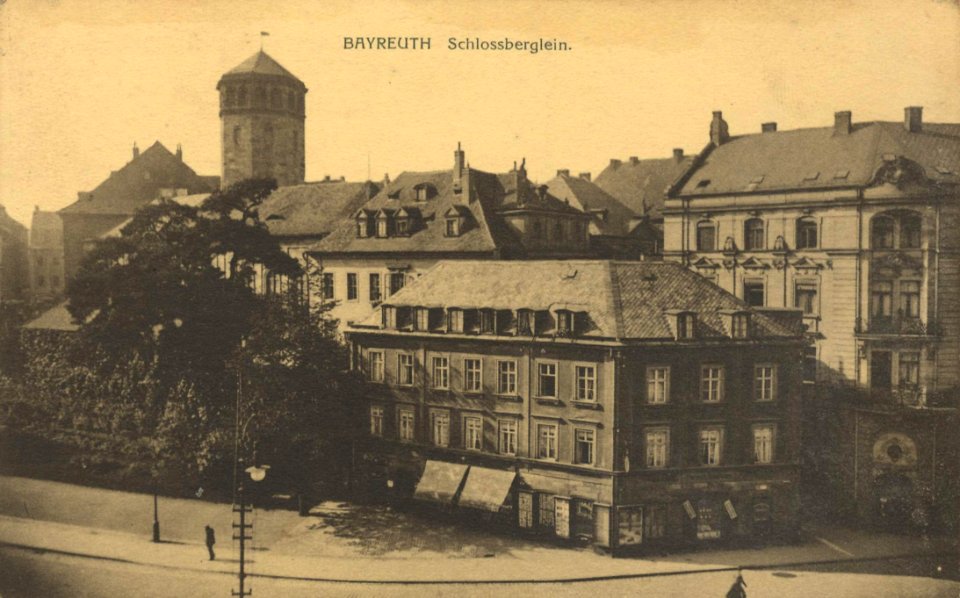 Bayreuth, Bayern - Schlossberglein (Zeno Ansichtskarten)