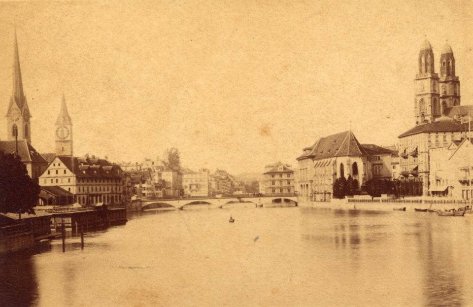 BAZ - Kornhaus, Münsterbrücke, Wasserkirche, Grossmünster, Schifflände