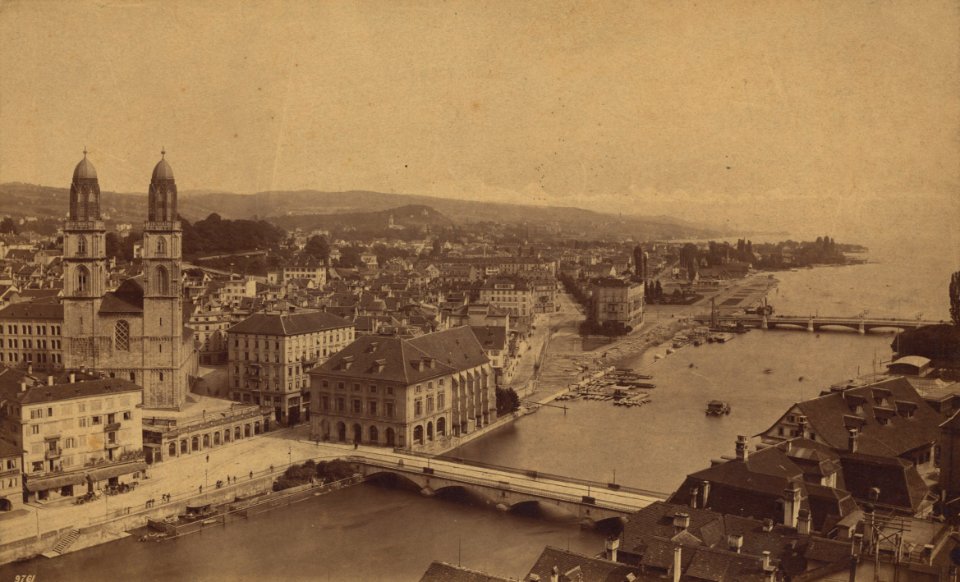 BAZ - Zürich um 1885