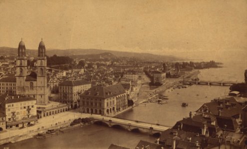 BAZ - Zürich um 1885