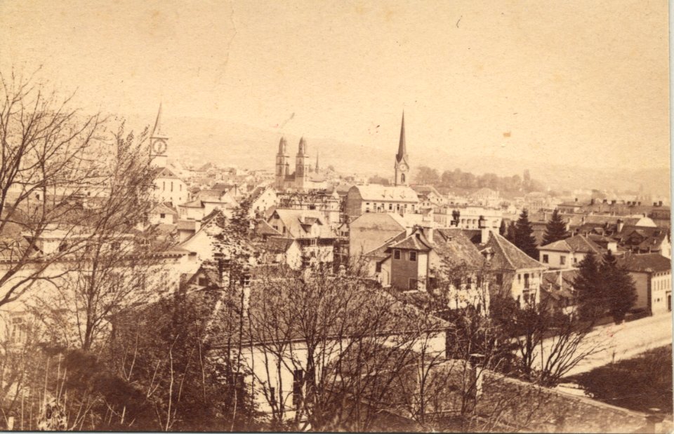 BAZ - Zürich um 1872, von der Katz