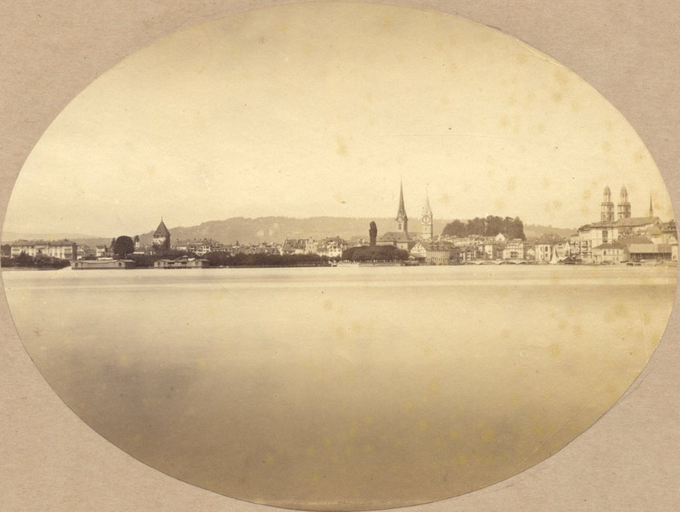 BAZ - Zürich, Ansicht vom See