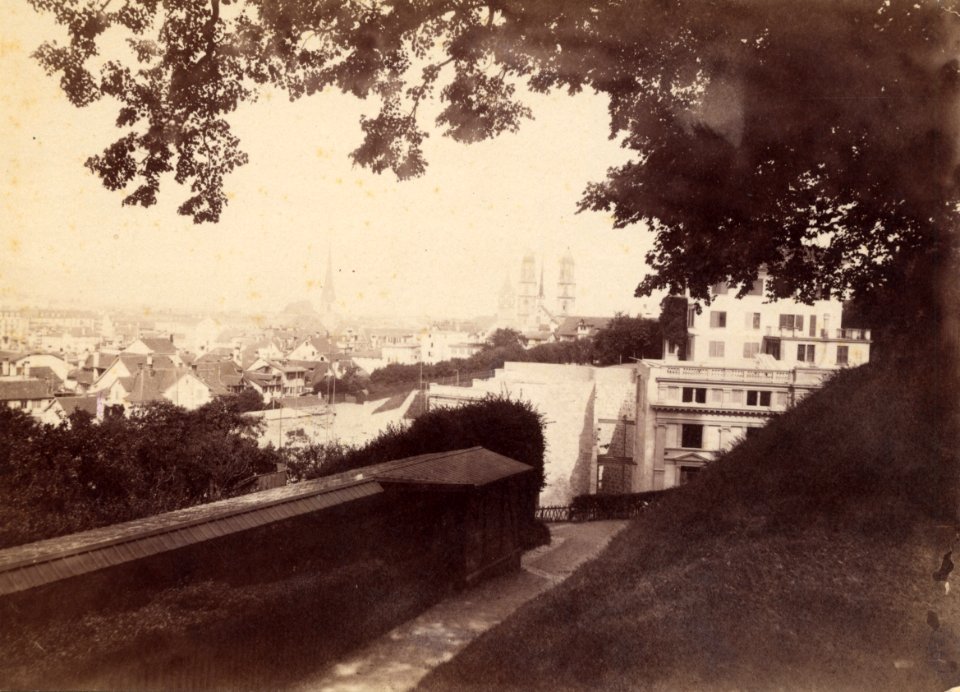 BAZ - Zürich von der hohen Promenade