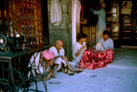 Bazaar Merchants in Jaipur in 1962 (4) photo