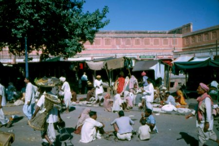 Bazaar Merchants in Jaipur in 1962 (1) photo