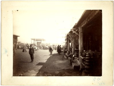 Bazar (i.e., bazaar) or market place at Barnaoul (i.e., Barnaul) LCCN99615485