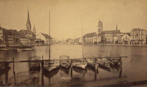 BAZ - Zürich vom See aus