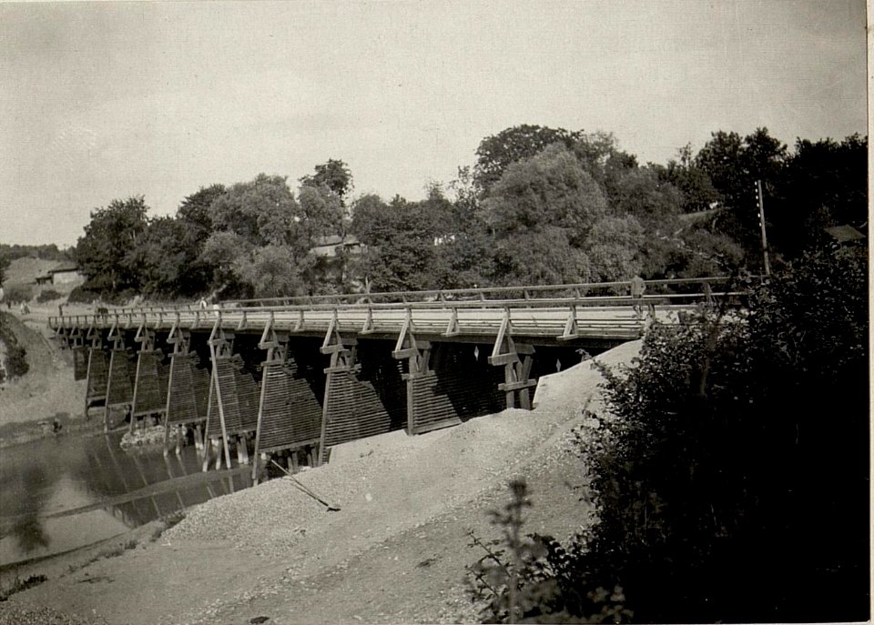 Bazar-Sjak, Die von den k.u.k.Pionieren erbeutete Arzenbrücke. (BildID 15531737)